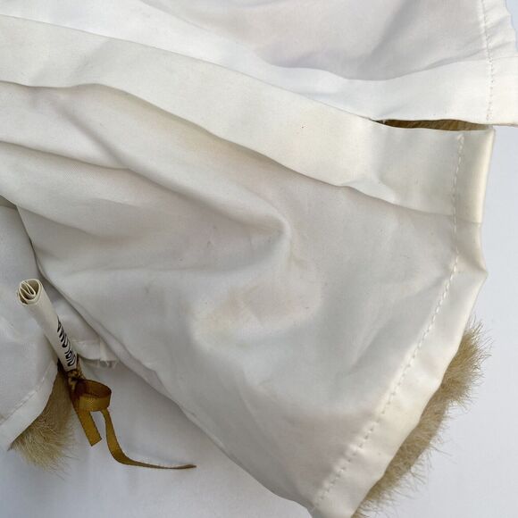 Boyds Bears Ima Scholar Graduation Bear Diploma White Gown Brown Teddy Plush 10" - Picture 9 of 9